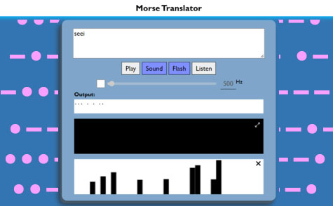 Morse Code Translator